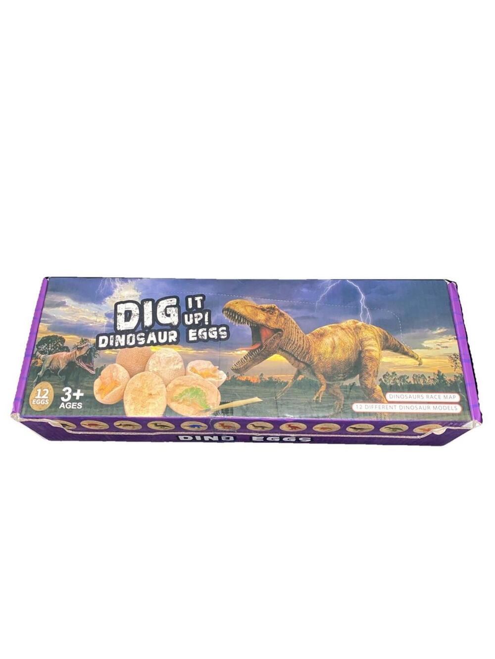 Dig It Up! 12 Dinosaur Eggs-12 Eggs Included, A Different